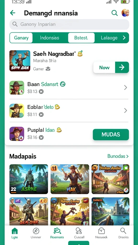 Tampilan antarmuka yang menarik dan mudah digunakan.