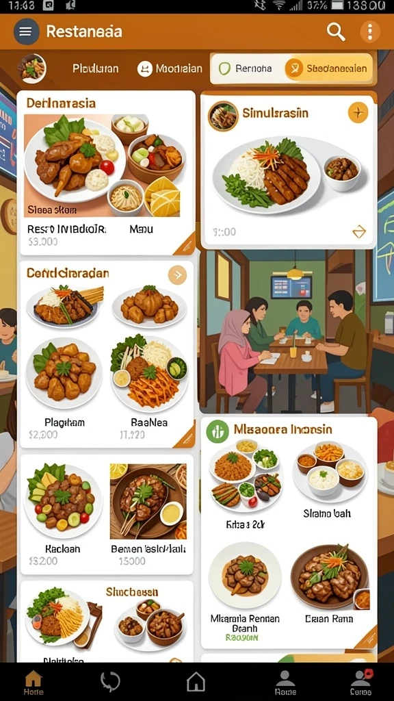 Pilihan permainan yang beragam dan menyenangkan.