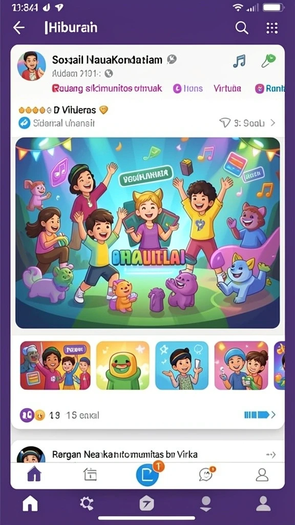 Antarmuka yang ramah pengguna memudahkan navigasi dalam aplikasi.