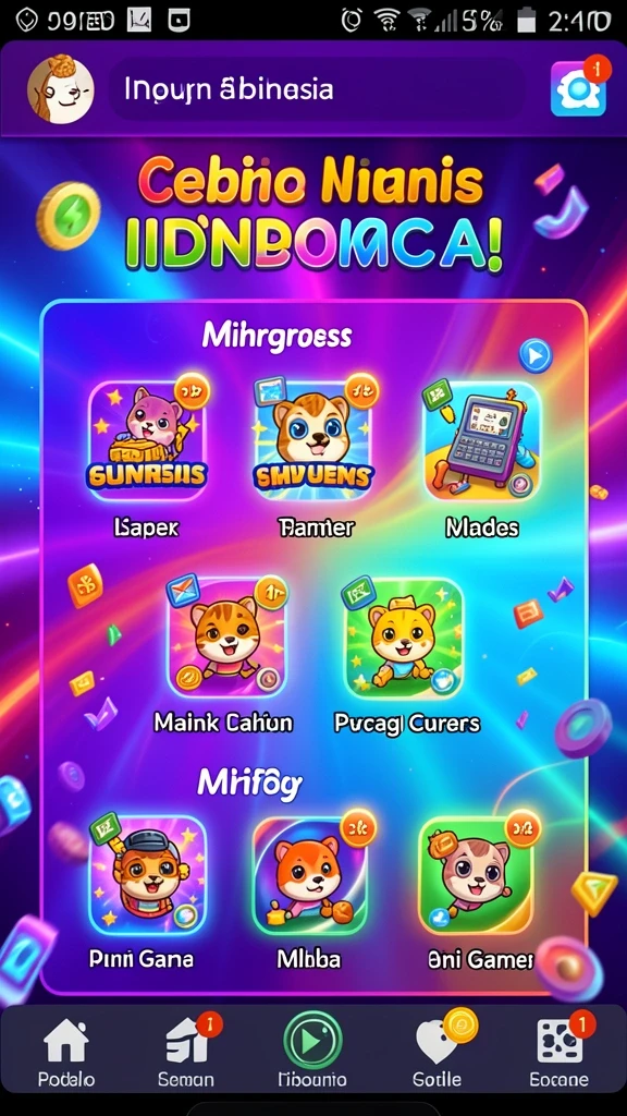 Sistem reward yang membuat permainan semakin menarik.
