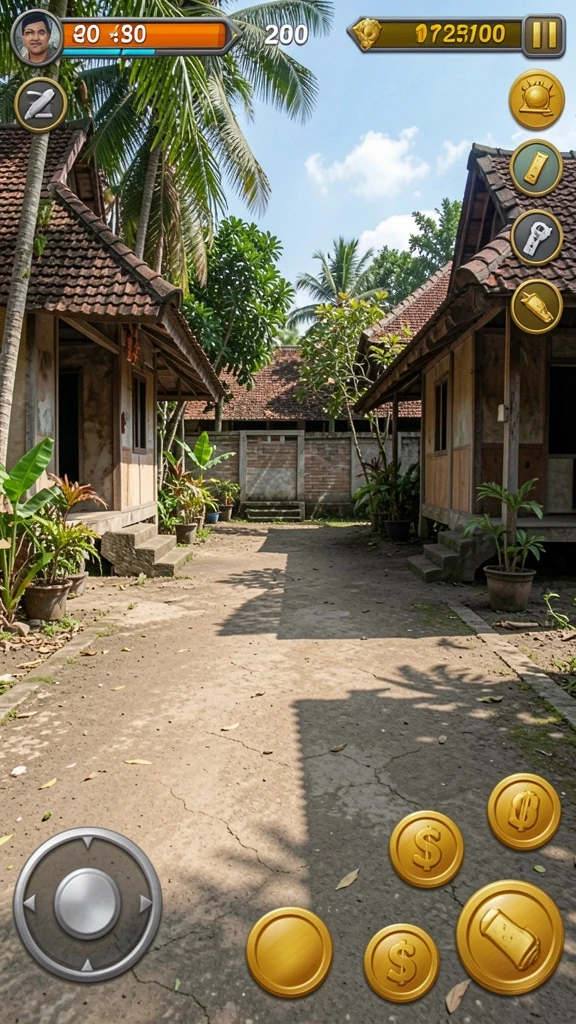 Bermain dengan teman dalam mode multiplayer.