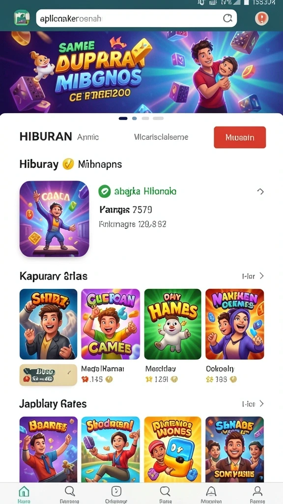 Tampilan antarmuka yang menarik dan intuitif.