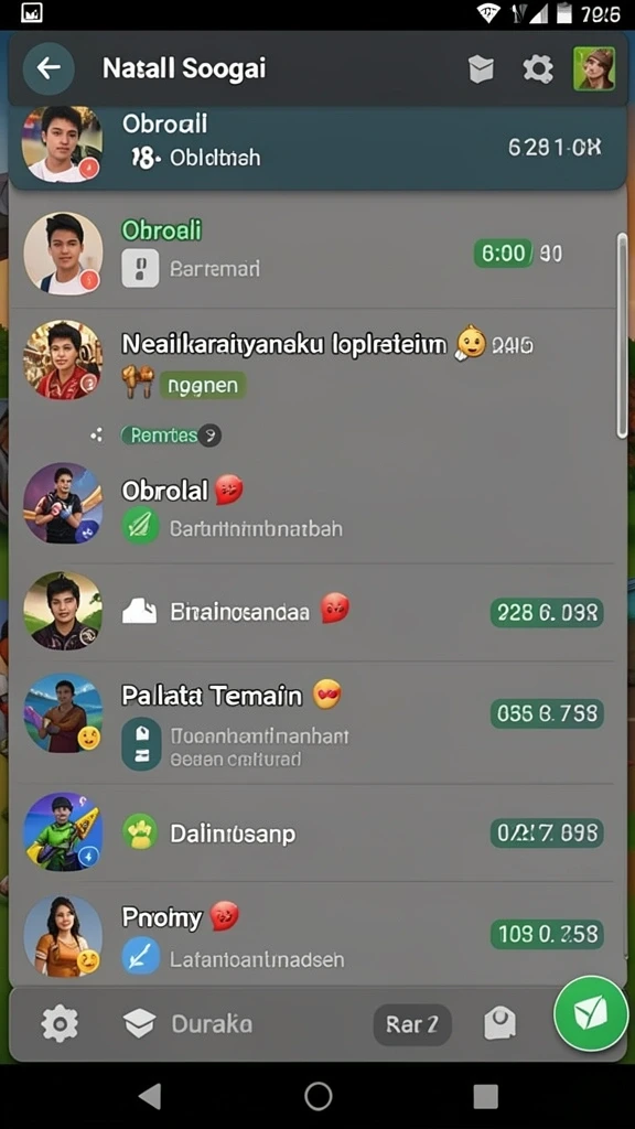 Pengguna dapat melihat berbagai pilihan permainan slot yang tersedia.