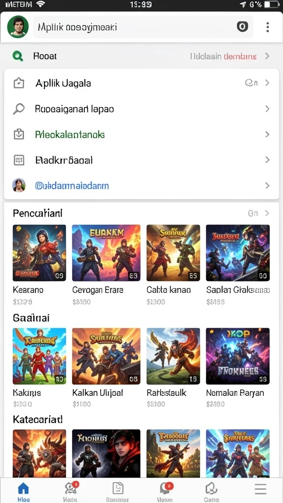 Ilustrasi karakter yang lucu dan menarik.