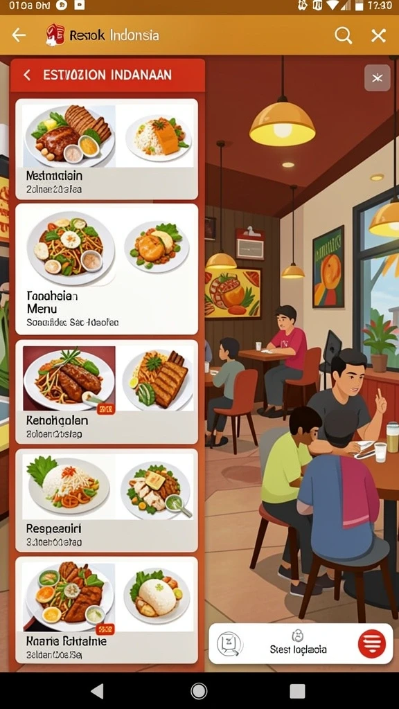 Tampilan utama CINEMA77 yang menarik dan mudah digunakan.