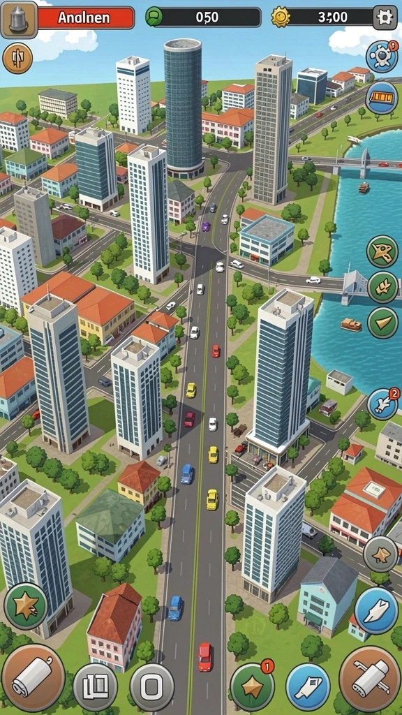 Grafis yang detail dan colorful dalam setiap level.