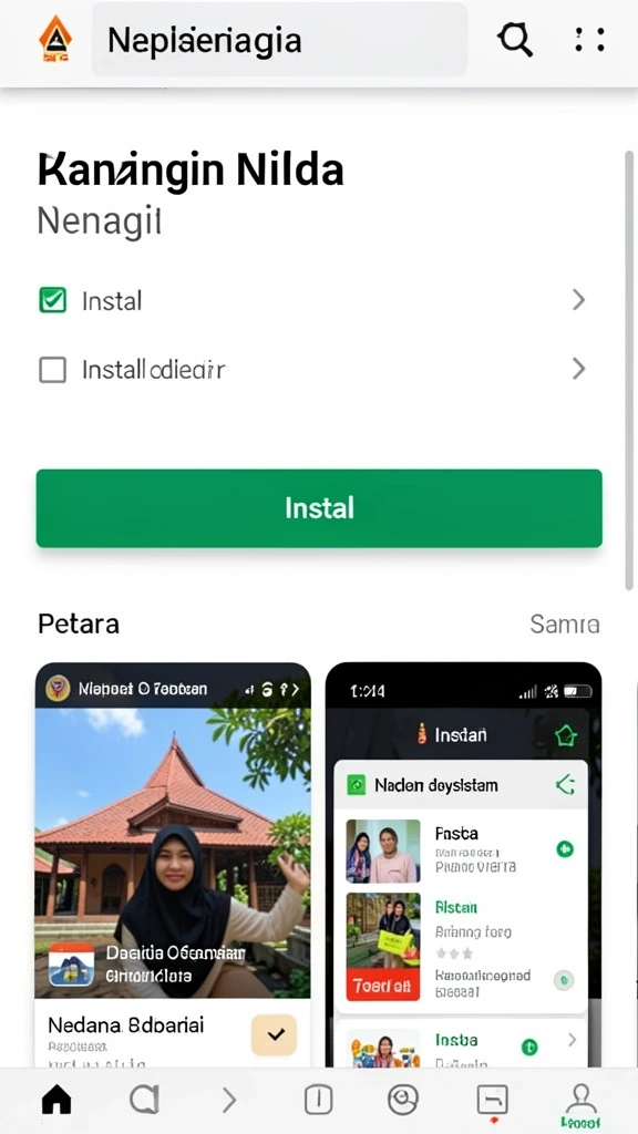 Screenshot aksi seru saat bermain level menantang.