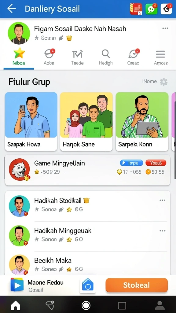 Tampilan antarmuka yang ramah pengguna dan mudah dinavigasi.