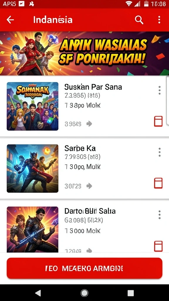 Tampilan awal GOGOREJEKI yang memukau.