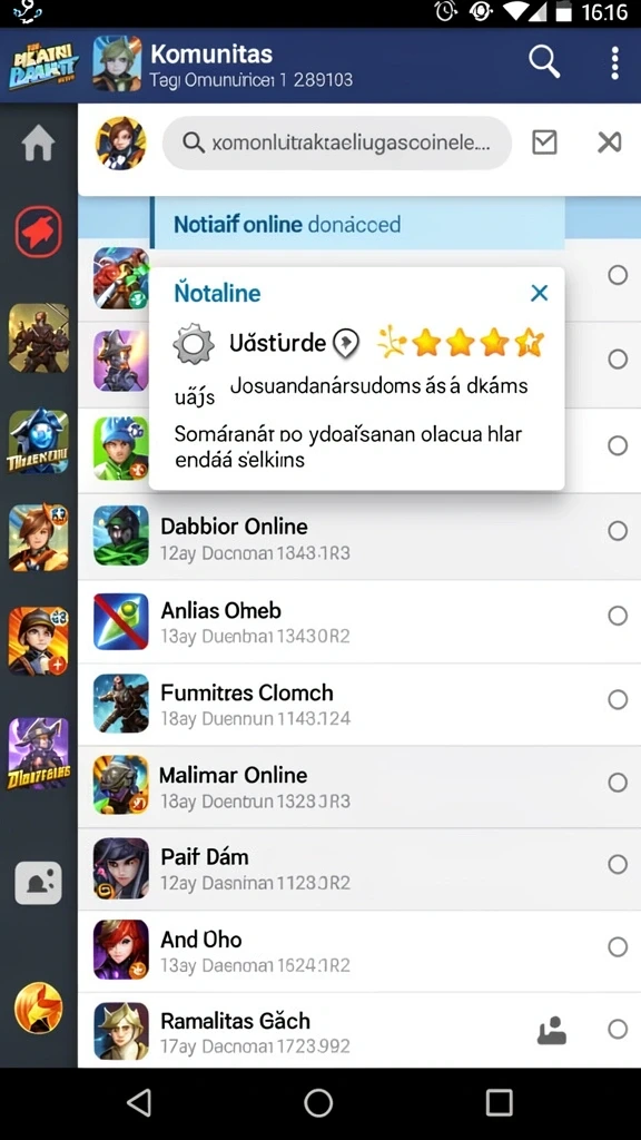 Turnamen bulanan dengan hadiah menarik untuk dimenangkan.