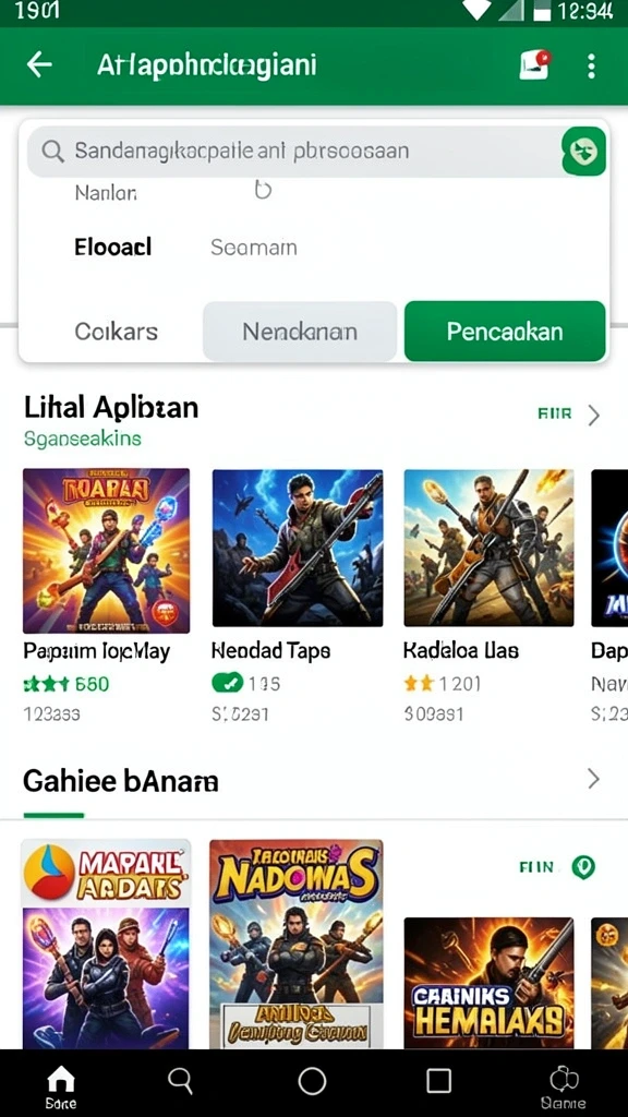 Mode permainan kompetitif yang seru.