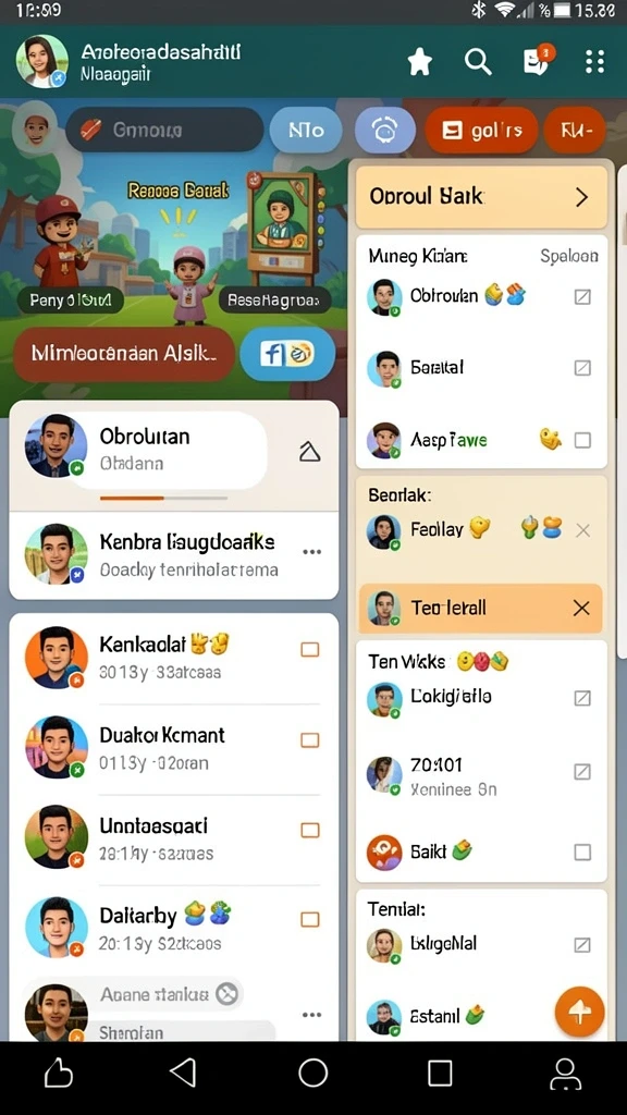 Mode multiplayer yang seru untuk dimainkan bersama teman.