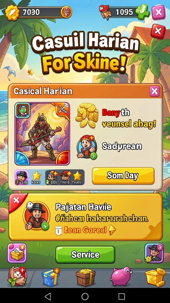 Momen seru saat menyelesaikan level sulit.