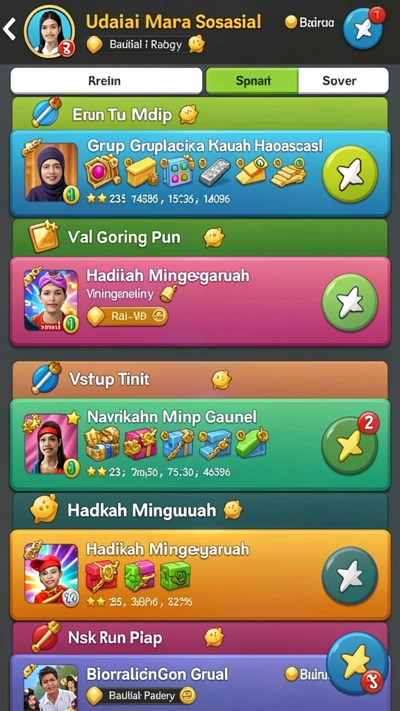 Tampilan grafis yang memukau dan menarik perhatian.