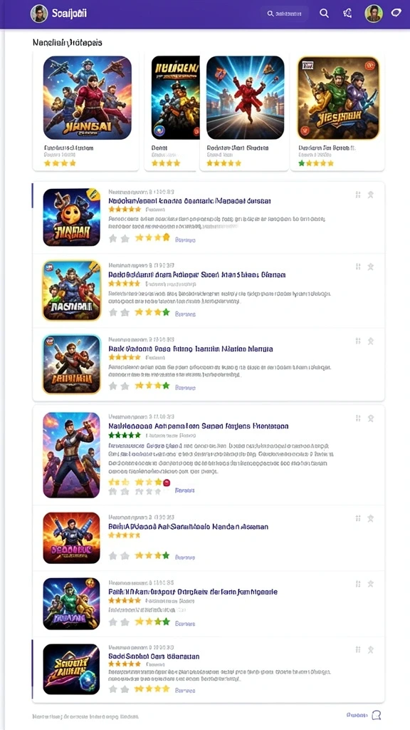 Berbagai pilihan permainan slot dengan tema yang unik.