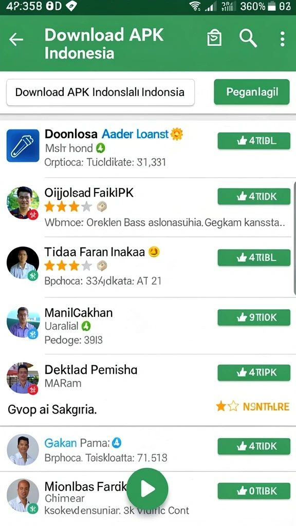 Screenshot menunjukkan antarmuka yang menarik dan user-friendly.