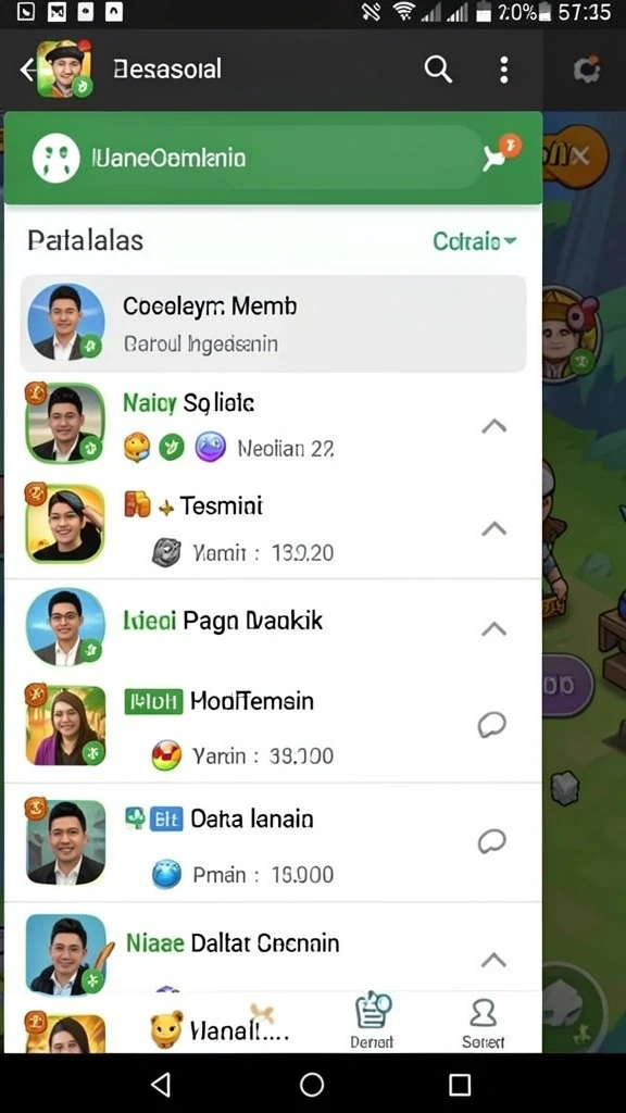 Tampilan antarmuka yang ramah pengguna.