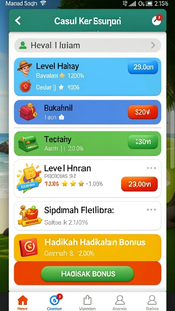 Tampilan antarmuka aplikasi PALU4D yang menarik dan user-friendly.