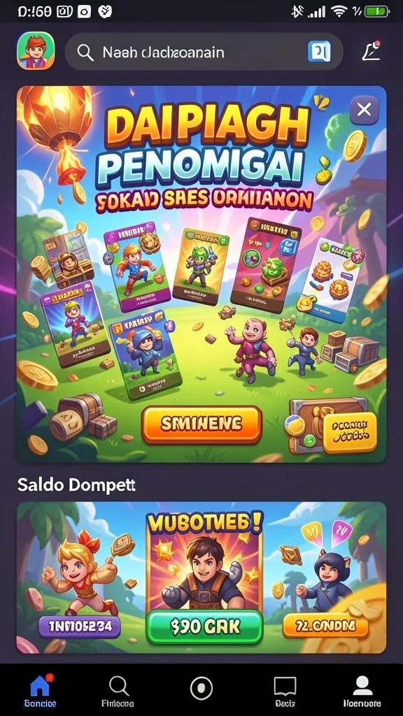 Tampilan antarmuka yang menarik dan ramah pengguna.