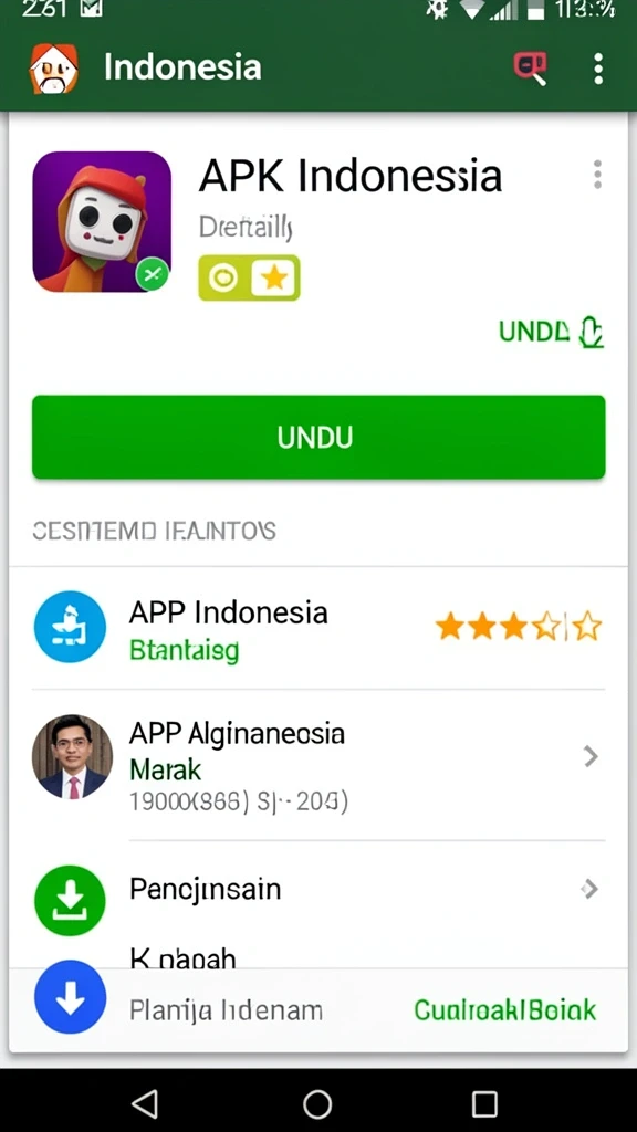 Tampilan antarmuka yang bersih dan mudah dimengerti.
