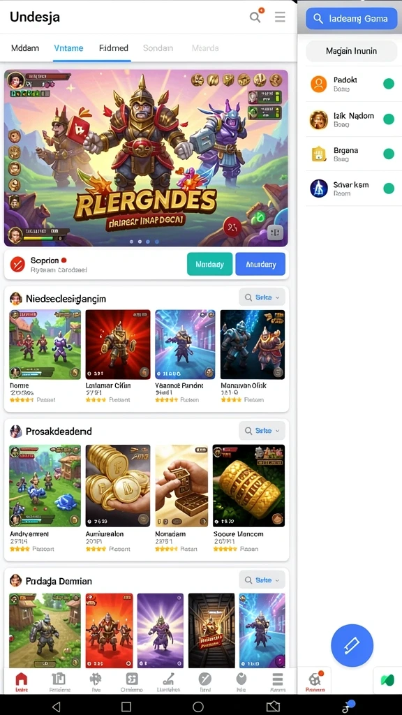 Komunitas aktif membuat permainan lebih seru.