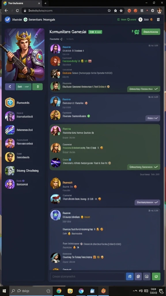 Fitur multiplayer yang memungkinkan interaksi langsung.