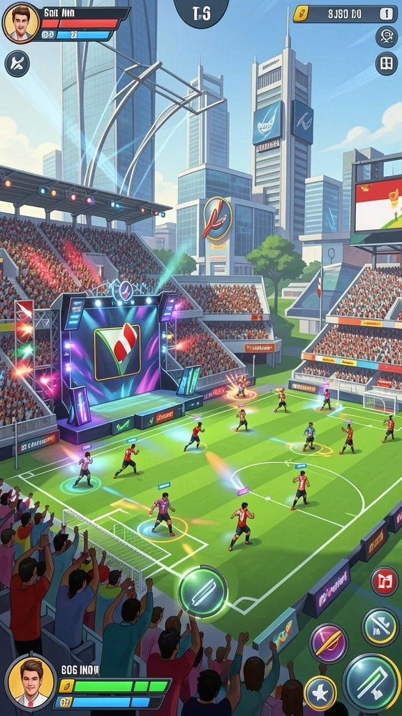 Tampilan antarmuka utama QUARKPLAY yang menarik.