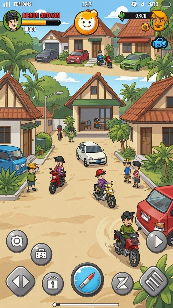 Karakter unik dengan kemampuan khusus.