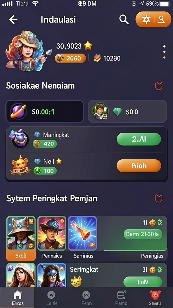Berbagai tantangan menarik untuk diselesaikan.