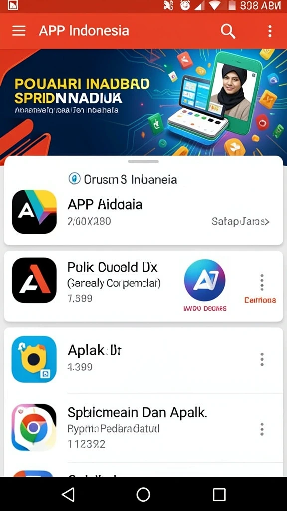 Tampilan antarmuka yang ramah pengguna dan menarik.