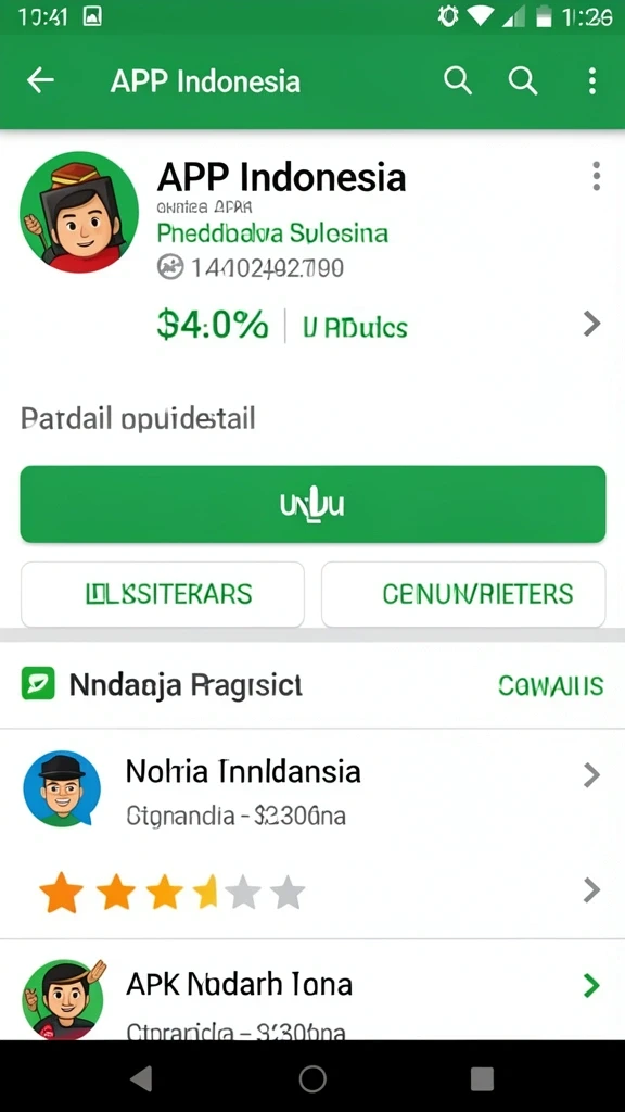 Tampilan karakter yang menawan dan penuh warna.