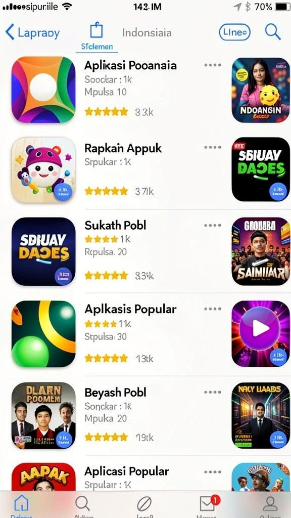 Tampilan antarmuka yang user-friendly dan intuitif.