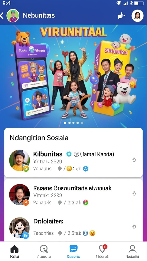 Karakter yang beragam dengan kemampuan unik.