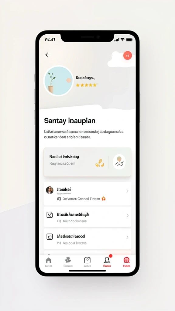 Menampilkan menu kustomisasi karakter yang menarik.