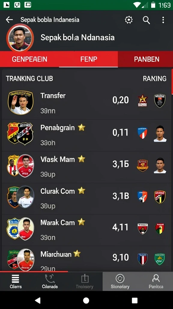 Tampilan awal yang menarik dengan opsi karakter.