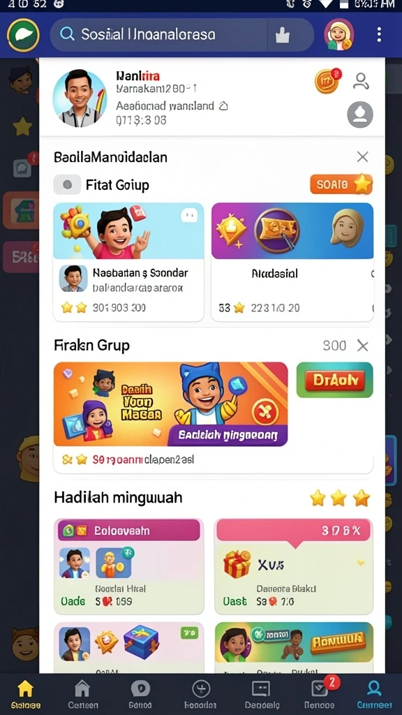 Mode permainan yang bervariasi dan menantang.