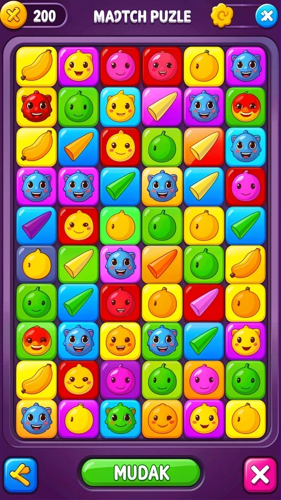 Interaksi dengan teman di dalam game.