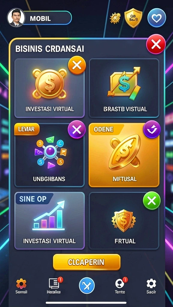 Screenshot menampilkan Vespa di jalanan kota yang ramai.