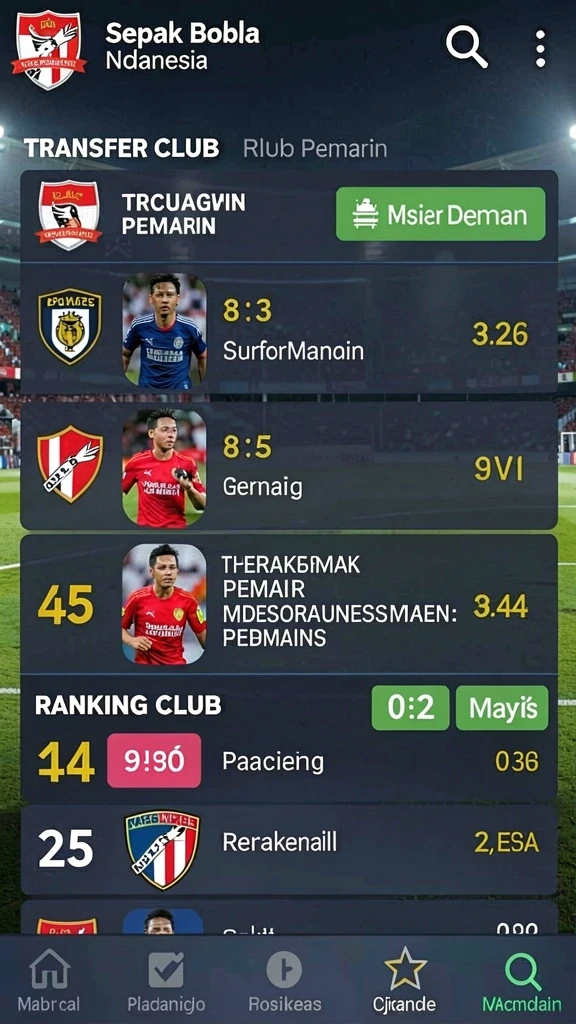Mode permainan beragam yang menantang kemampuan.