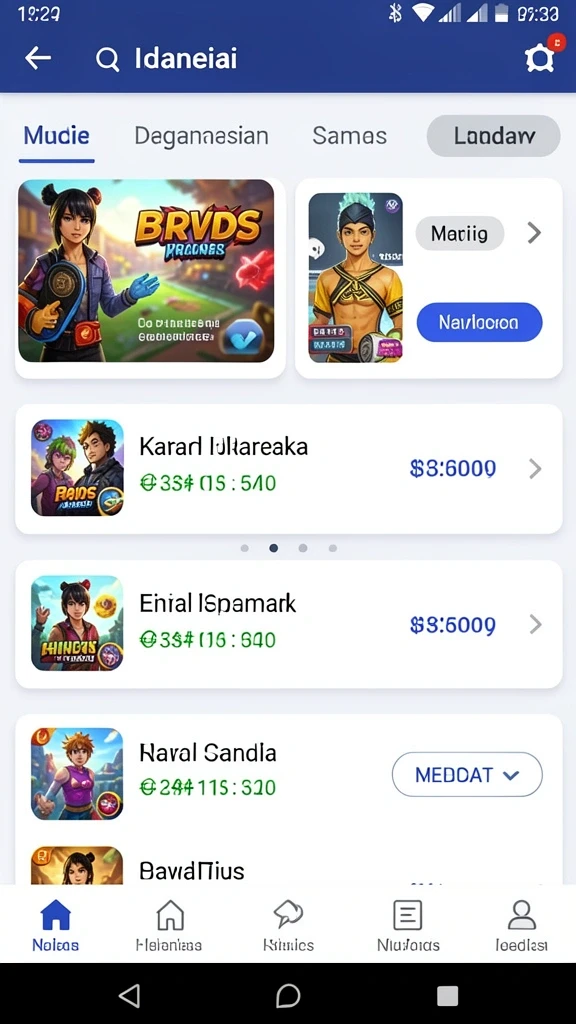 Tampilan antarmuka yang menarik dan mudah digunakan.